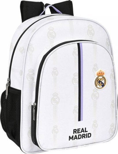 Real Madrid Plecak szkolny Real Madrid C.F. Czarny Biały (32 x 38 x 12 cm) 1