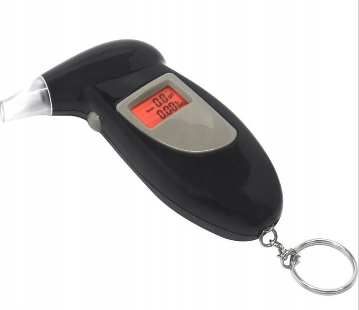 Alkomat CYFROWY ALKOMAT Z WYMIENNYMI USTNIKAMI LCD TESTER 1