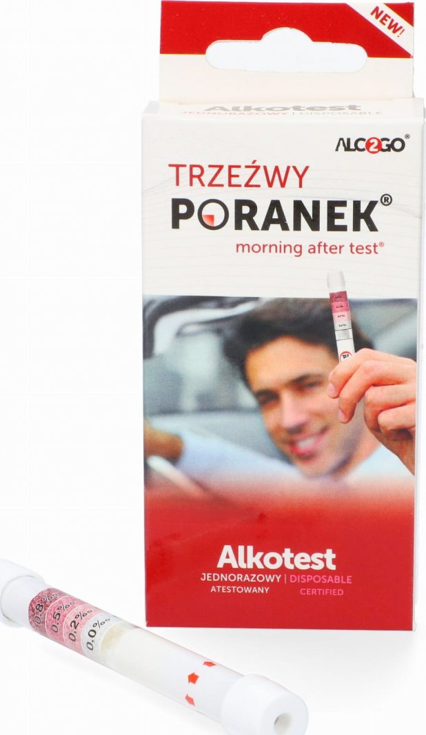 Alkomat TEST AND DRIVE TRZEŹWY PORANEK 1