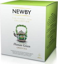 Herbata Newby Hunan Green - herbata zielona w piramidkach 15 szt 37,5 grama 1