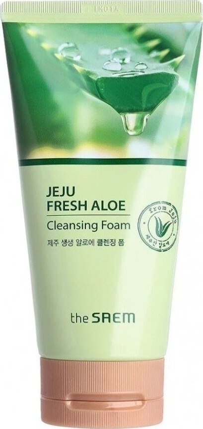 theSaem Jeju Fresh Aloe Pianka oczyszczająca do twarzy 150ml 1