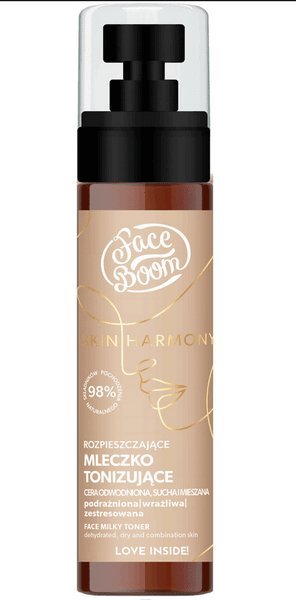 Body Boom Face Boom Skin Harmony Rozpieszczające Mleczko tonizujące - cera odwodniona,sucha i mieszana 75ml 1
