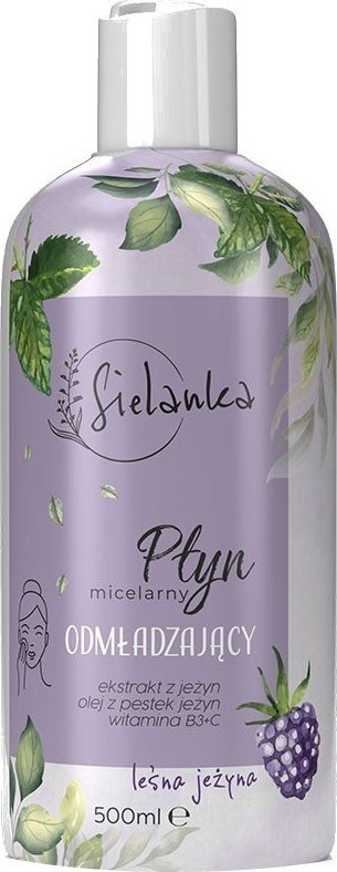 Solverx SIELANKA Płyn micelarny odmładzający - Leśna Jeżyna 500ml 1