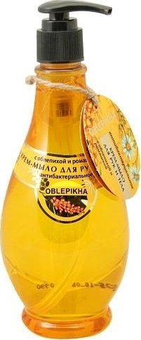 ENERGY OF VITAMINS ENERGY OF VITAMINS Oblepikha Kremowe mydło do rąk i ciała o działaniu przeciwbakteryjnym z rokitnika i rumianku  400 ml 1