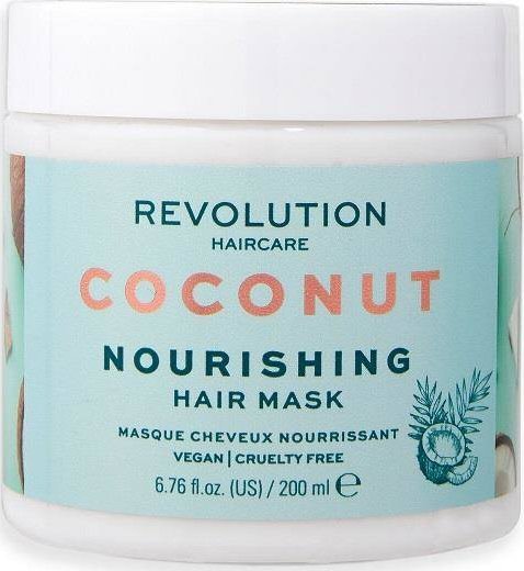 MAKE UP REVOLUTION Revolution Haircare Mask Nourishing Odżywczaa Maska do włosów Coconut 200ml 1