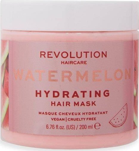 MAKE UP REVOLUTION Revolution Haircare Mask Hydrating Nawadniająca Maska do włosów Watermelon 200ml 1