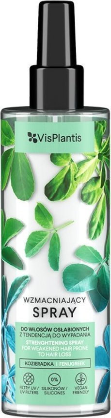 Elfa Pharm Vis Plantis Wzmacniający Spray z kozieradką do włosów osłabionych z tendencją do wypadania 200ml 1
