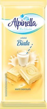 Alpinella Czekolada Biała 90g 1