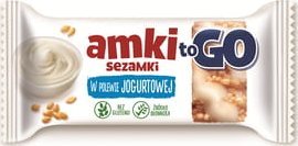 Amki TO GO Sezamki w polewie jogurtowej 20 g 1