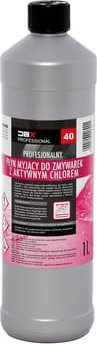 JAX PROFESJONALNY PŁYN MYJĄCY DO ZMYWAREK Z AKTYWNYM CHLOREM "40" JAX PROFESSIONAL 1L 1