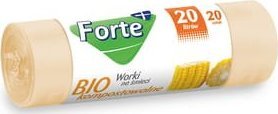 Forte+ Worki na śmieci BIOkompostowalne 20L 20 szt. 1