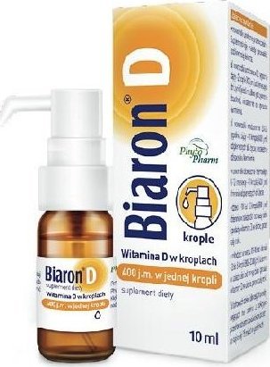 Biaron D 400 j.m, krople, 10 ml - Długi termin ważności! 1