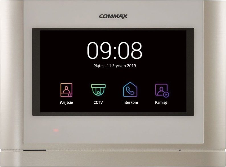 Commax Monitor 7" z serii "FINE VIEW HD" z doświetlaczem LED COMMAX CDV ...