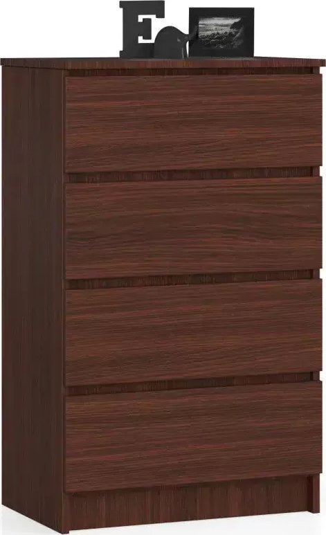 Elior Komoda z szufladami do biura wenge - Ranti 3X 1