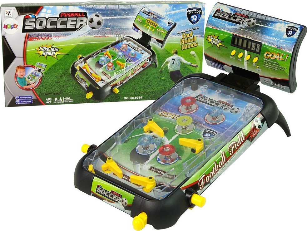 LeanToys Gra Zręcznościowa Stół Do Gry Pinball Flipper 1
