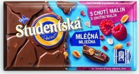 Orion Orion Studentsk Pee Mleczna malinowa 180g 1