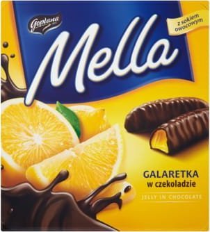 Goplana Goplana Mella Galaretka w czekoladzie o smaku cytrynowym 190 g 1