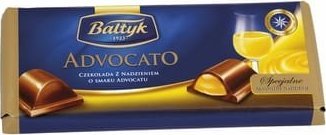 Bałtyk BAŁTYK CZEKOLADA NADZIEWANA "ADVOCATO" BAŁTYK 153G 1