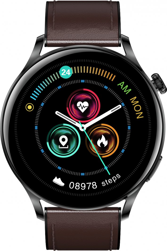 Smartwatch Garett Men Elegance RT Srebrny  (5904238483718) 1