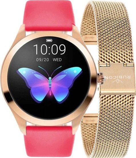 Smartwatch Rubicon RNBE36 Czerwony  (RNAE36SIB) 1
