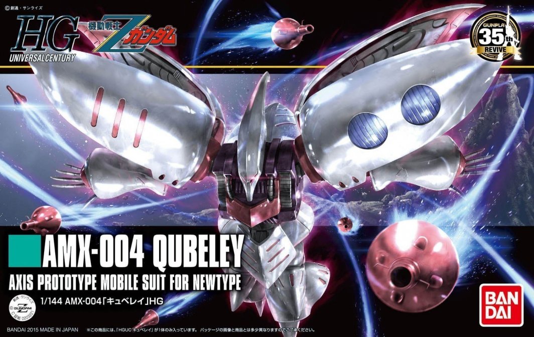 Figurka HGUC 1/144 AMX-004 QUBELEY 1