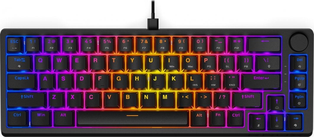 Krux Atax 65% Pro RGB Outemu Red