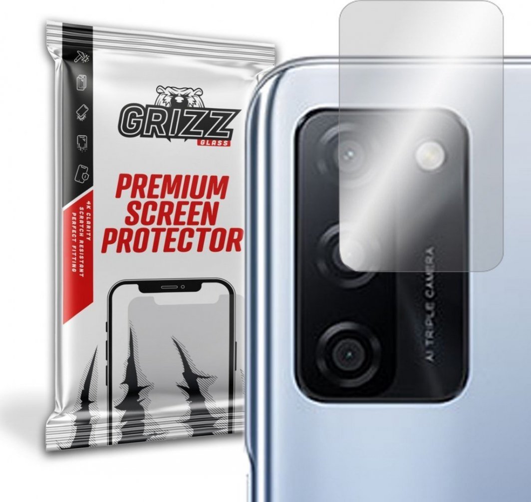 GrizzGlass Szkło hybrydowe na aparat Grizz Oppo A55s 1