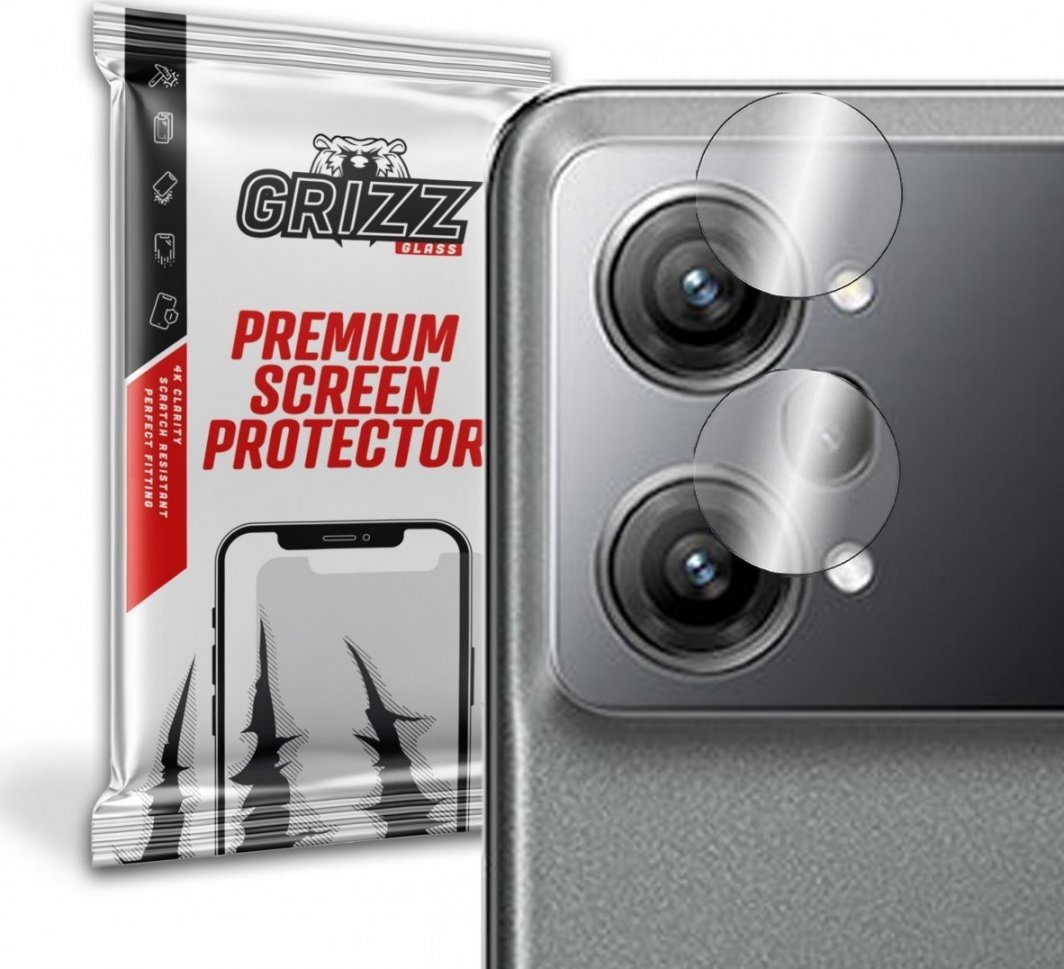 GrizzGlass Szkło hybrydowe na aparat Grizz Oppo K10 Pro 1