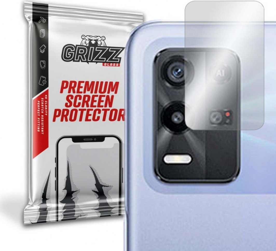 GrizzGlass Szkło hybrydowe na aparat Grizz Oppo K9x 1