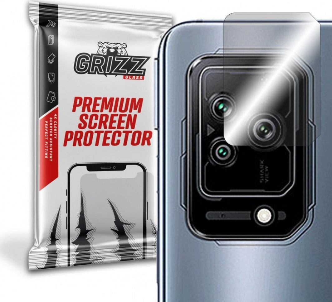 GrizzGlass Szkło hybrydowe na aparat Grizz Xiaomi BlackShark 5 1