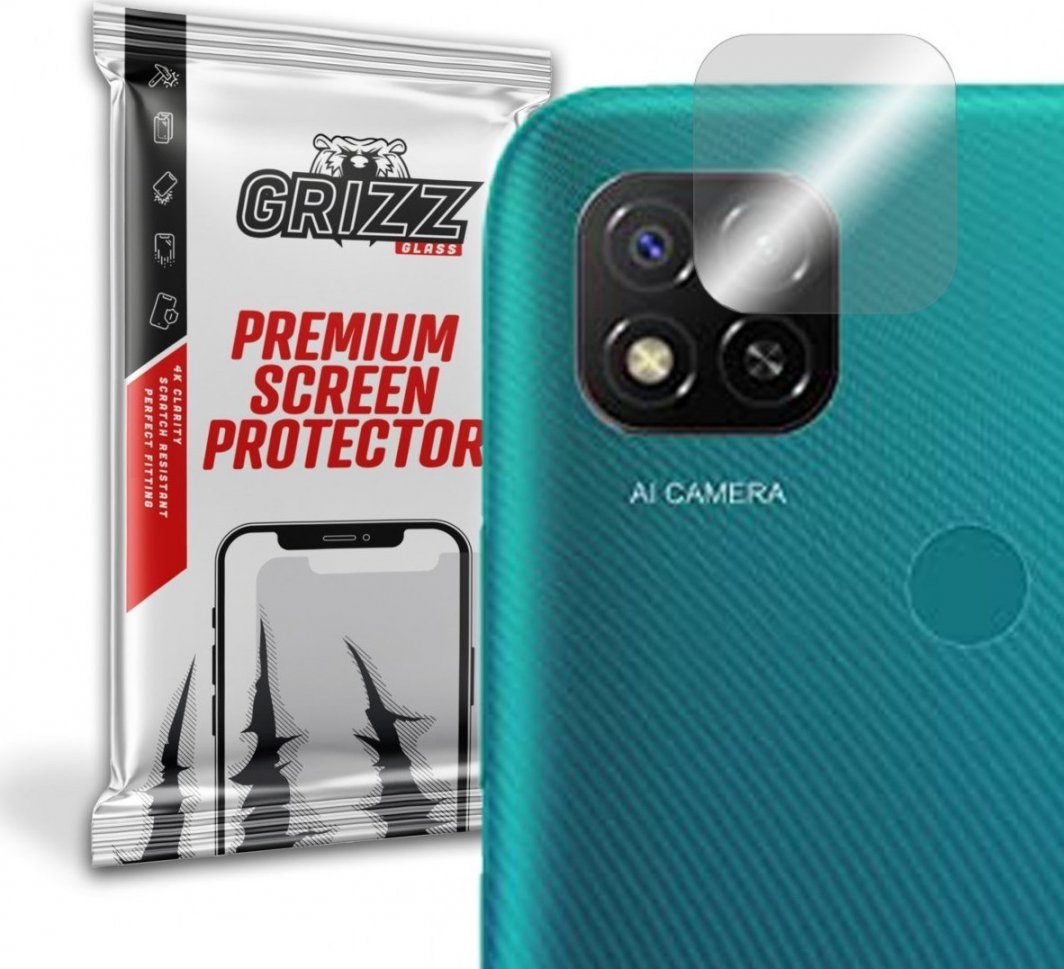 GrizzGlass Szkło hybrydowe na aparat Grizz Redmi 9 Activ 1