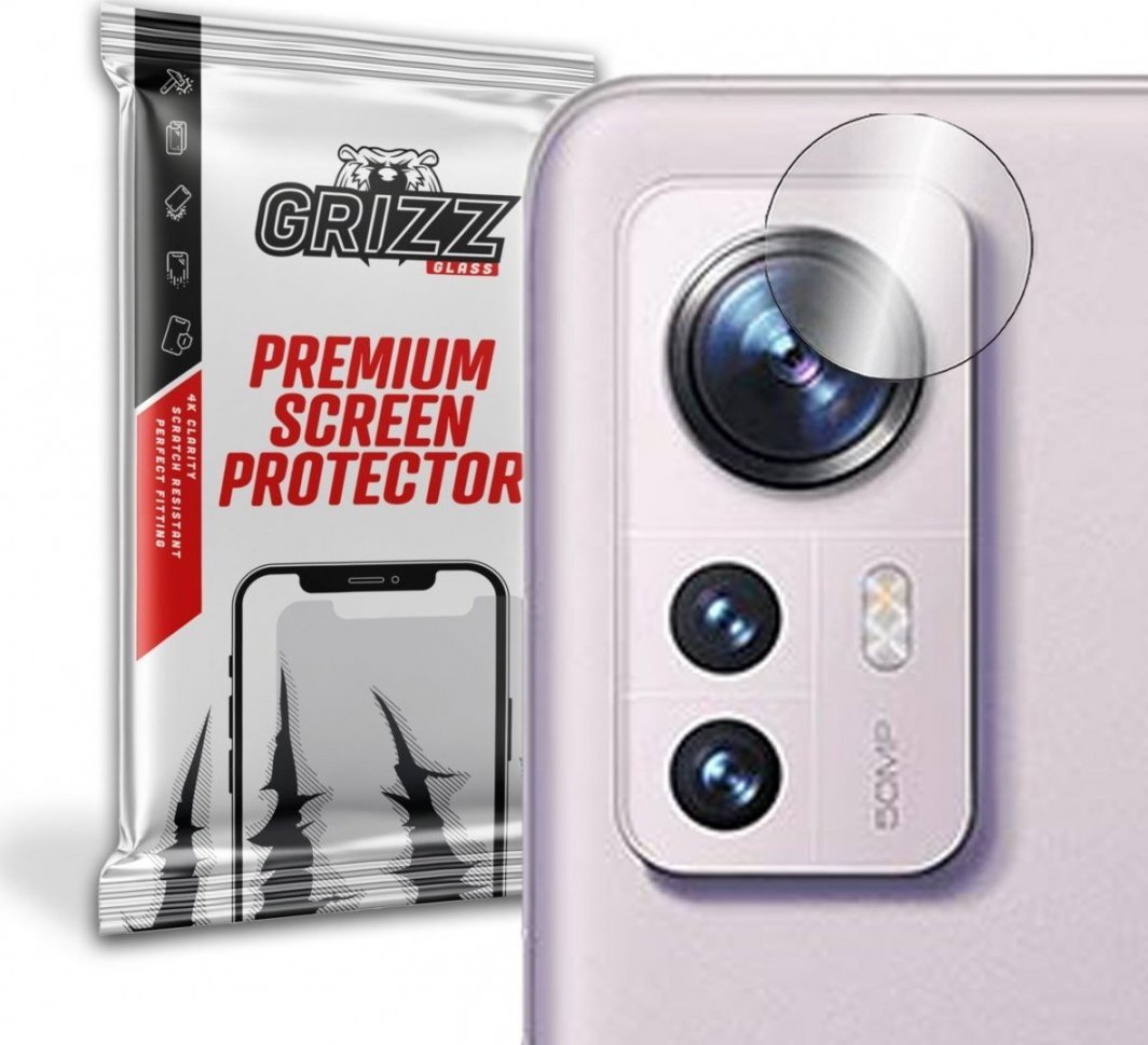 GrizzGlass Szkło hybrydowe na aparat Grizz Xiaomi 12 Pro Dimensity Edition 1