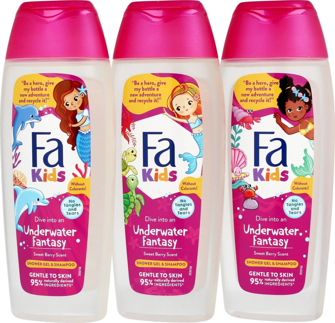 Schwarzkopf H FA ŻEL P/PR KIDS MERMAID 400 ml & 1