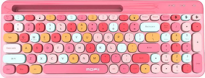 Klawiatura Mofii 888BT Bezprzewodowa Różowa US (SK-678BT Pink) 1
