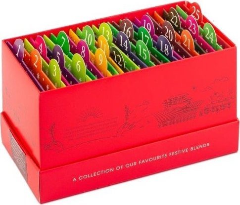 Kalendarz adwentowy English Tea Shop Herbaty Bio Luxury 13 smaków 25 x 1,78 g 1