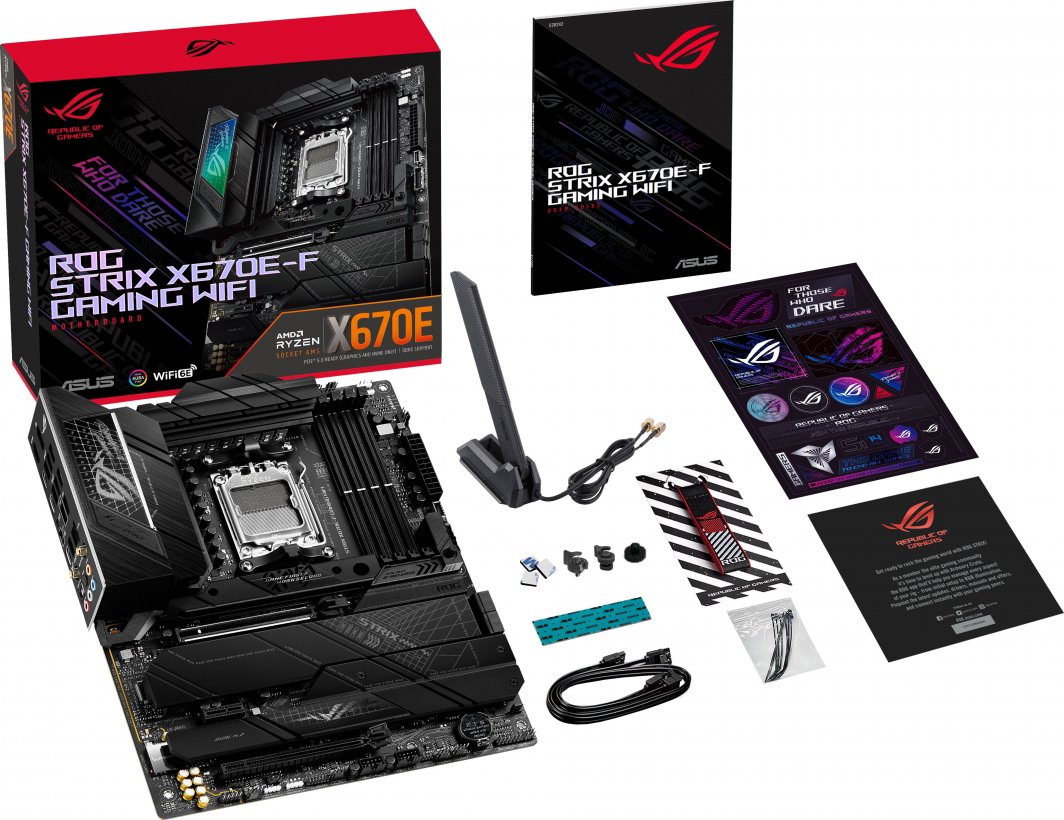 Asus ROG STRIX X670E-F GAMING WIFI - Płyta główna - Morele.net