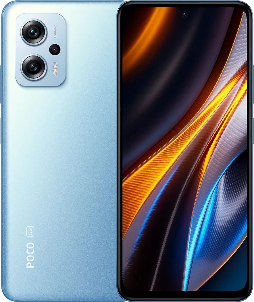 Smartfon POCO X4 GT 5G 8/256GB Dual SIM Niebieski  (                               ) 1