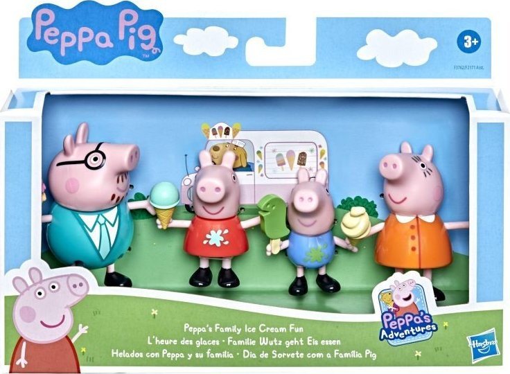 Figurka Hasbro Hasbro Peppa Pig The Pig Family Goes For Ice Cream Toy Figure 1