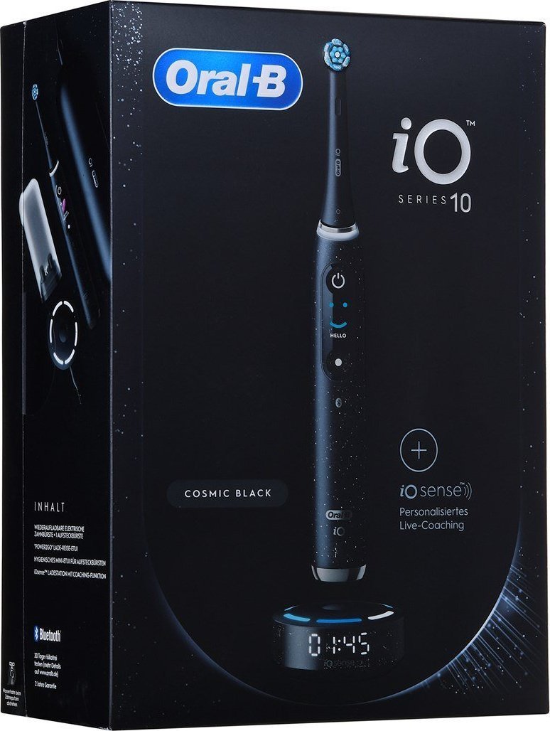 Oral-B iO Series 10 Cosmic Black 本体 Szczoteczka magnetyczna ORAL B iO 10 Cosmic Black - Oral-B