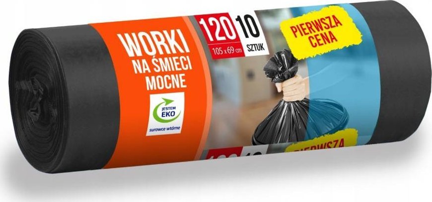 Fixi Worki na śmieci mocne 120L 10szt FIXI 1
