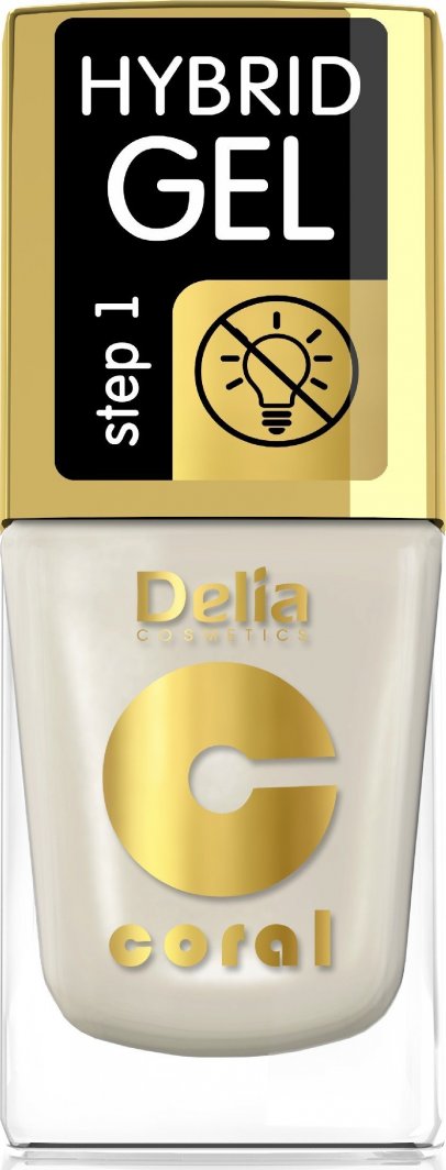 Delia Delia Cosmetics Coral Hybrid Gel Emalia do paznokci nr 65  11ml 1