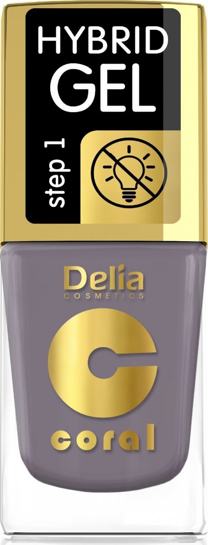 Delia Delia Cosmetics Coral Hybrid Gel Emalia do paznokci nr 78  11ml 1