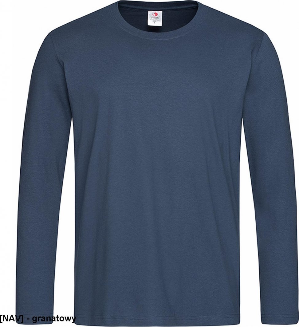Stedman SST2500 - T-shirt męski z długim rękawem - granatowy L 1