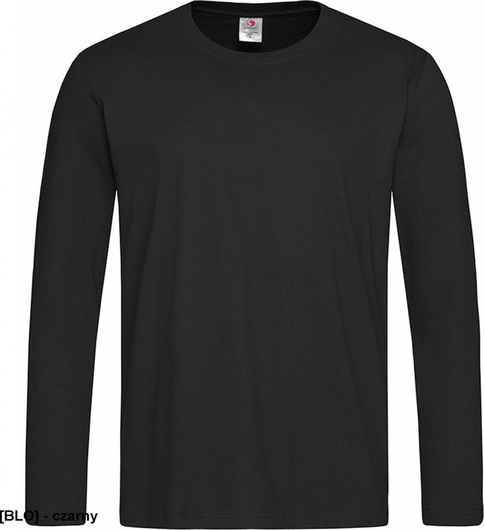 Stedman SST2500 - T-shirt męski z długim rękawem - czarny L 1
