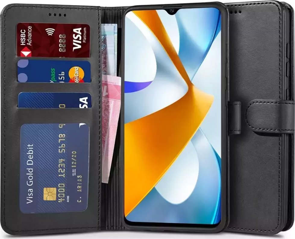 4kom.pl Etui Wallet do Xiaomi Poco C40 Black 1