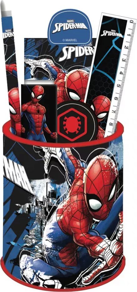 Sambro Zestaw szkolny 7w1 Spiderman Do Pisania 1