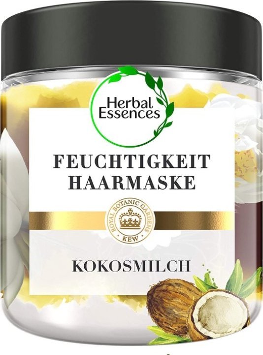Herbal Essences (DE) Herbal Essences, Pure, Maska do włosów z mleczkiem kokosowym,  250ml (PRODUKT Z NIEMIEC) 1