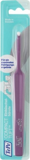 TePe (DE) TePe, Compact Tuft, Szczoteczka do zębów z okrągłą główką, 1 sztuka (PRODUKT Z NIEMIEC) 1