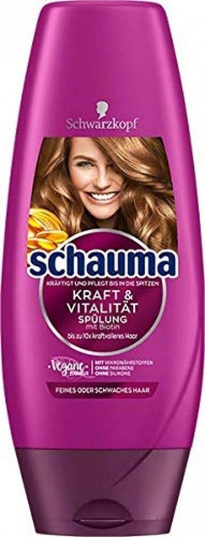 Schwarzkopf Schauma Kraft&Vitalitat Odżywka do Włosów 250 ml DE 1