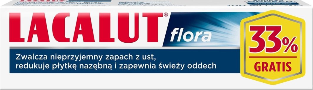 Zdrovit Lacalut Pasta do zębów Flora (+33% gratis) 100ml 1